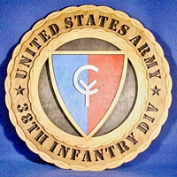 38th Infantry Division Crest Wall Tribute